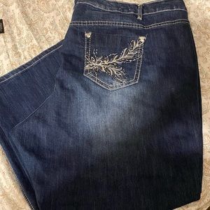 Like new 90’s style jeans AVENUE size 32 plus short